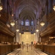 church interior in Washington DC