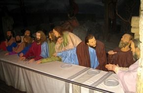 religion wax statues