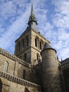 le mont saint michel spire