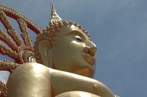 buddha gold statue, bangkok