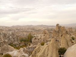Göreme open air museum tuff rock