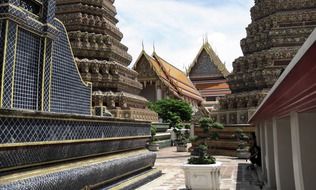 asian temple in Thailand