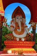 elephant god statue