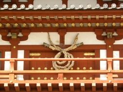 Rope on the temple