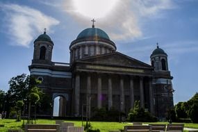 Esztergom Basilica - Catholic Cathedral in the Hungarian city of Esztergom