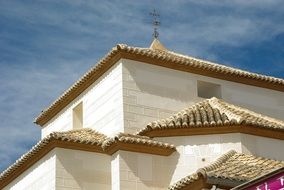 roof tile of churches in Lorca