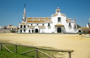 White Church in El Rocio, Spain