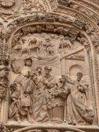 facade of the church in Spain