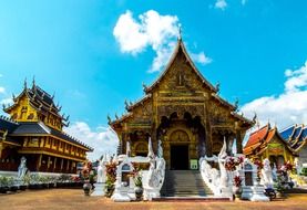 amazing temple complex of the North Thailand