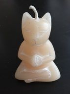 meditation animal candle