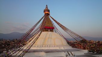 picture of boudhanath stupa