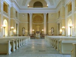 castle chapel of Christiansborg Palace in Copenhagen