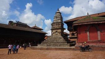 picture of temple in bhaktapur