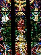 decorated window of Ulm cathedral