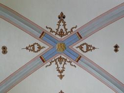 fragment of celling painting