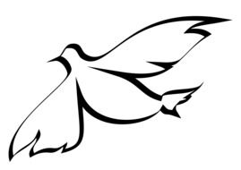 clipart of the dove