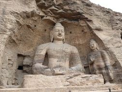 Buddhs in Yungang Grottos