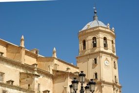 church bell tower in spain