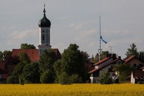 picture of church in upper bavaria