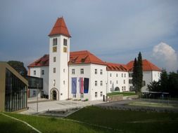 Castle tower, slovenia, hompo