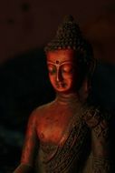 buddha bronze statue