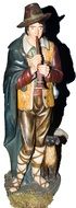 shepherd statue