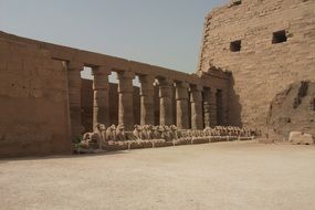 ruins of Luxor temple