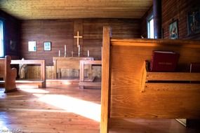 decoration of rural church