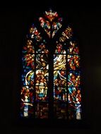 holy colorful church window