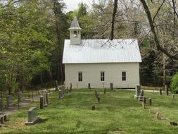 picture of old country church