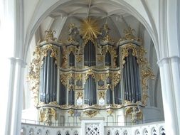 church organ, germany, berlin