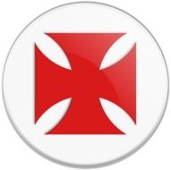 templar red cross drawing