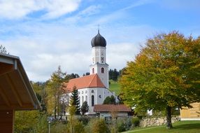 picture of the church in allgau