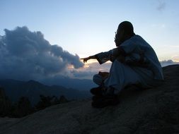 Buddhist monks in the republic of Korea