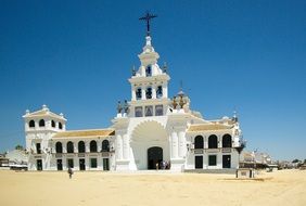 White church of El Rocío