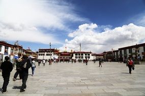 jokhang temple in tibet