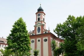 church near lake constance