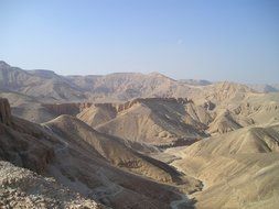 panorama landscape of the Egyptian valley