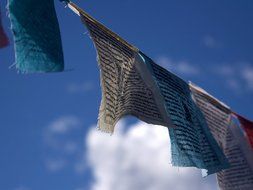 buddhism prayer flags