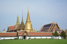 landscape of temple of the emerald buddha