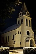 Adventist Church in winter