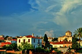 panorama of the city, turkey, Ayvalik