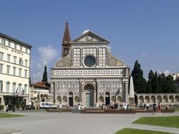 photo of an ancient church in Tuscany