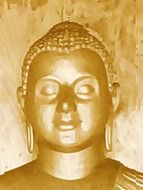 clipart of the buddha sculpture