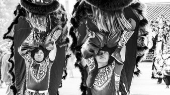 lion dance in taiwan