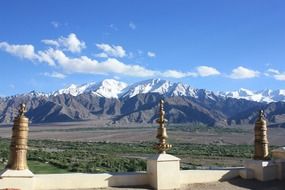 monastery in the Nubra valley