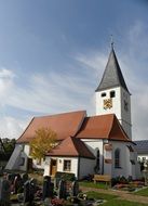 church cemetery