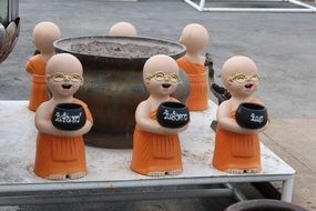 buddhist figurines in Thailand