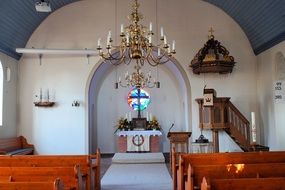 church altar cross christian religion