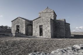 medieval church in sardinia